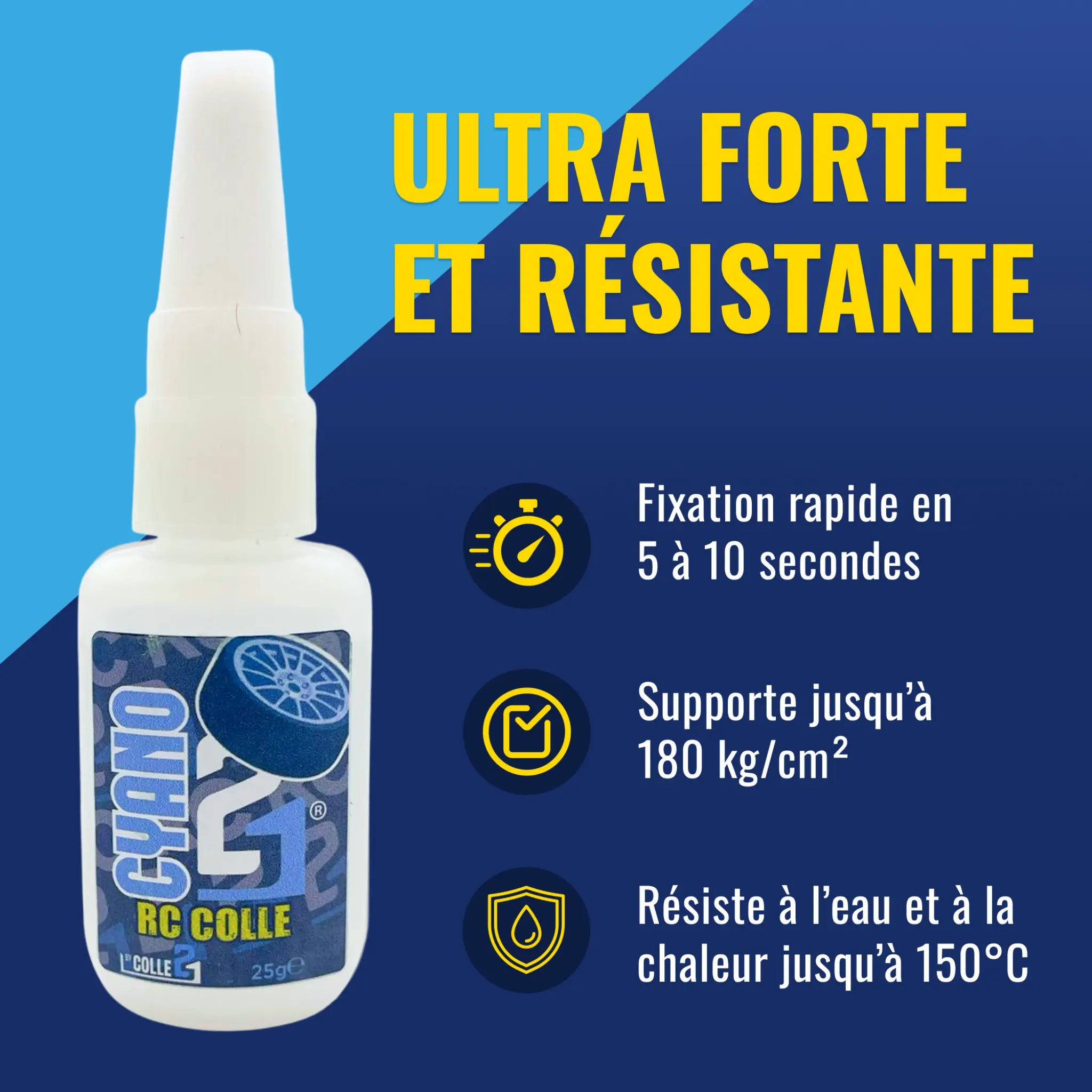 Colle pour RC