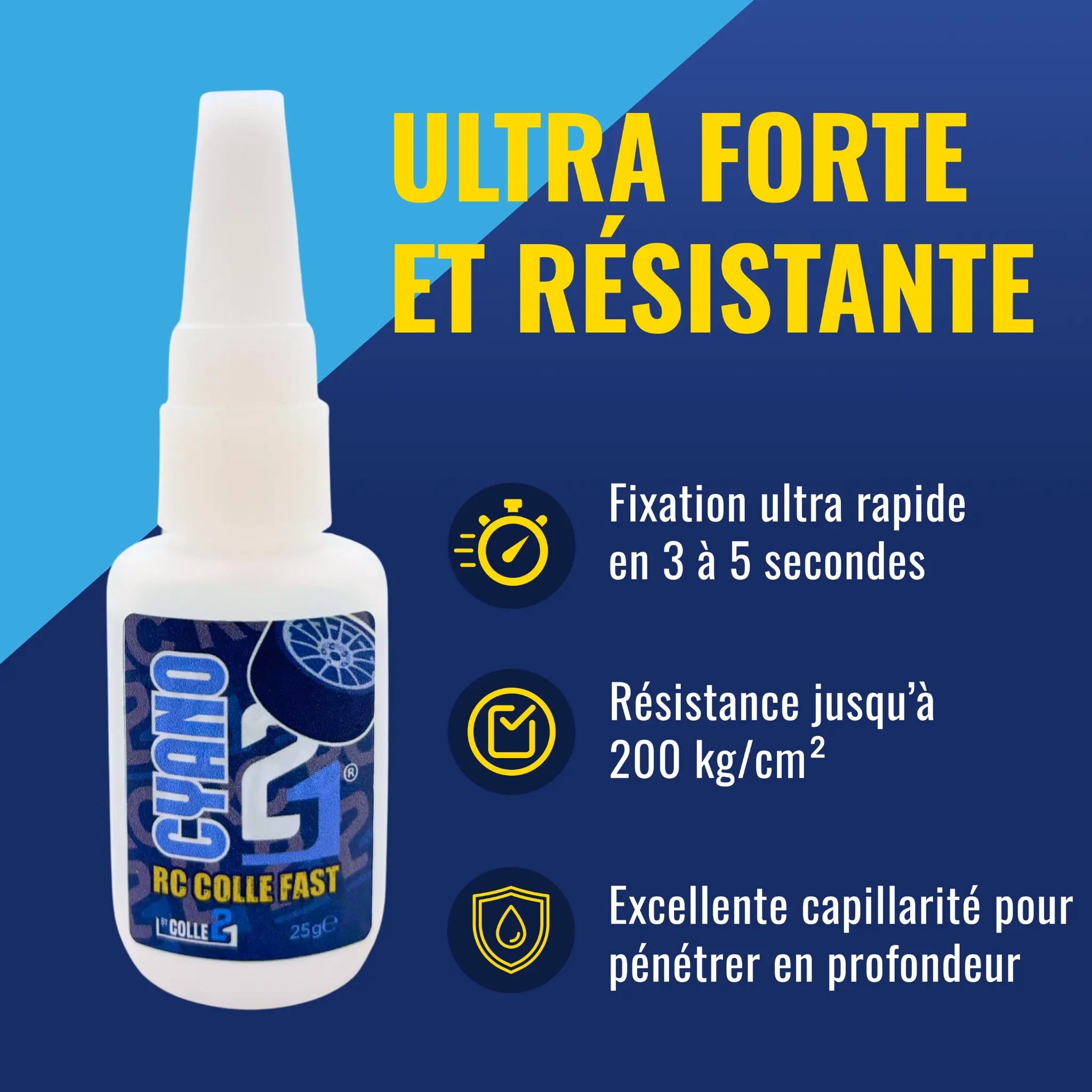 Colle Rapide pour RC